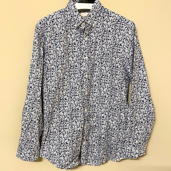 Ben Sherman Floral Long Sleeve Shirt - Picture 1 of 4